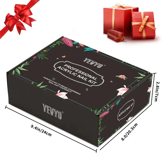 Acrylic Nail Kit with Nail Drill & UV Light – Professional Manicure Set for Beginners