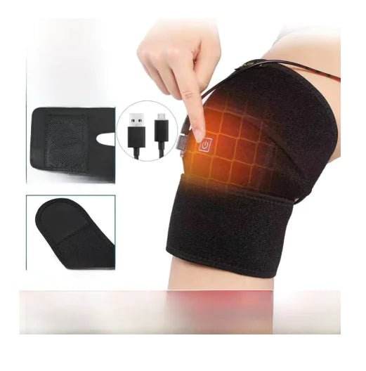 Smart USB Heated Knee Pads - Therapeutic Warmth For Cold Weather And Muscle Relief - HobbiesNHacks