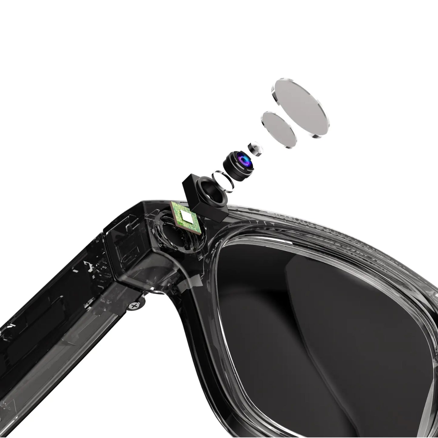 AI Smart Glasses in a protective case, a clever gift for tech lovers