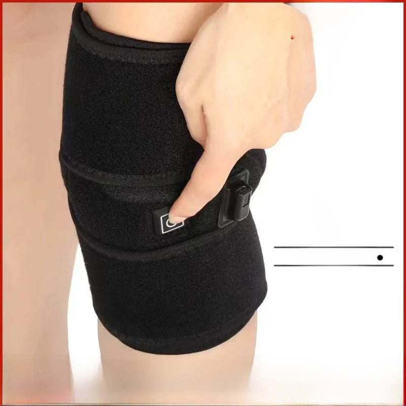 Smart USB Heated Knee Pads - Therapeutic Warmth For Cold Weather And Muscle Relief - HobbiesNHacks